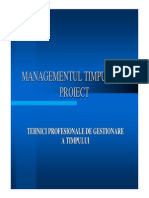 Managementul Timpului in Proiect CS PWC Catalin Dinu