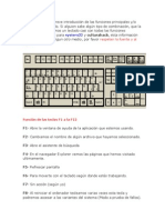 Funciones Del Teclado