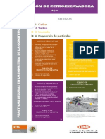 PRÁCTICAS SEGURAS EN LA INDUSTRIA DE LA CONSTRUCCIÓN Retro Excavadora PDF