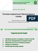 TP 8 Osnove Energetskog Balansiranja Zgrade Milos Banjac PDF