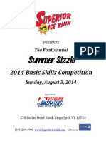 2014 Summer Sizzle Application