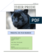 Panther Pride: Principal: Dr. Ryan Reardon