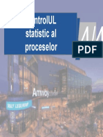 Statistical Control of Proceses