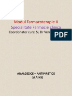 Farmacoterapie Modul II 2010-2011