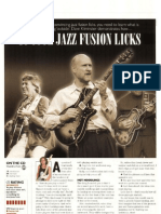 10 Cool Jazz Fusion Licks