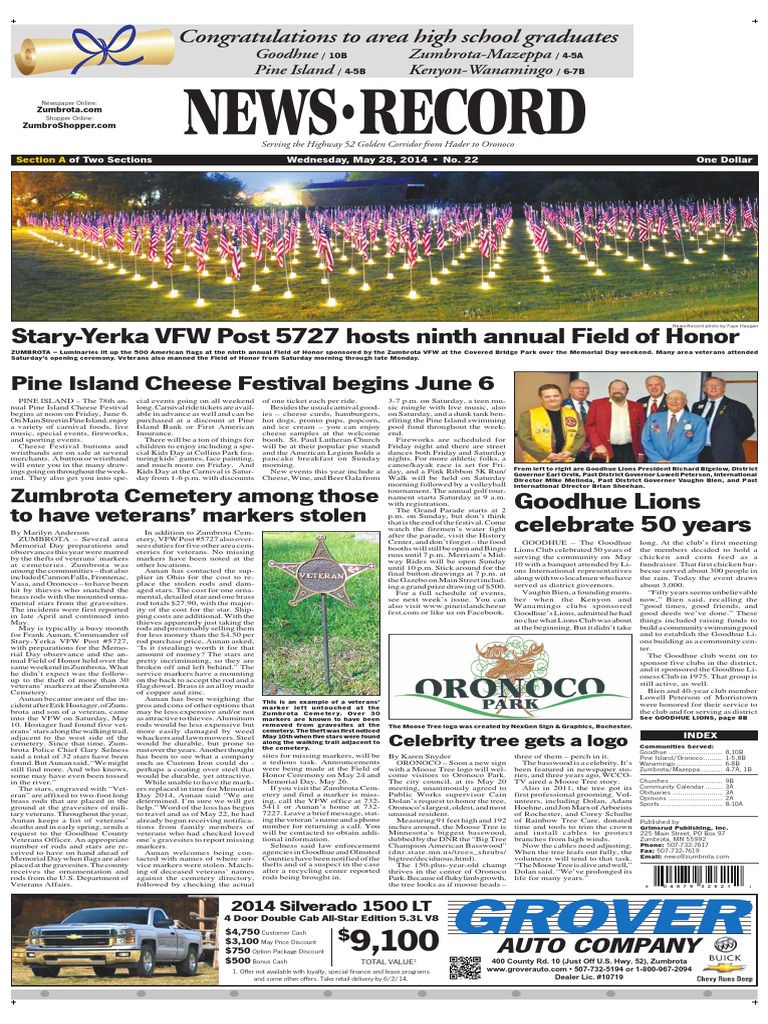 NewsRecord14 05 28 | PDF | United States Congress | American Government