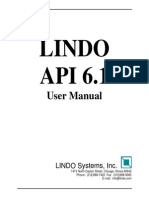 LINDO Users Manual