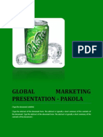 Global Marketing Presentation Pakola
