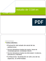 Análisis Del Estudio de CGM en Chile 2007