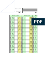 Análise de dados de teste cognitivo