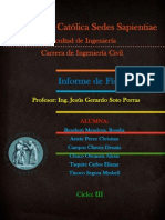 INFORME FISICA MOVIMIENTO DE LOS CUERPOS