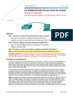 2.1.4.9 Lab - Establishing A Console Session With