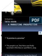 Marketing Aspects of Tata Nano