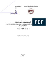 Ghid de Practica Productie