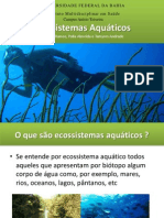 Ecossistemas Aquáticos