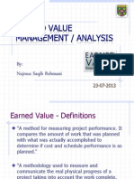 LECTURE 11 Earned Value MGMNT