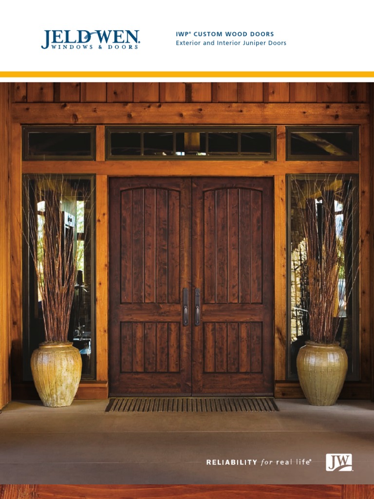 Jeld Wen Distressed Juniper Door Wood