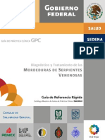 Guia Practica Clinica Mordedura Vibora PDF