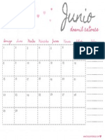 FaraPartyDesign Calendario Junio 2014