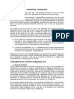 Ensayo de Contrato de Sociedad Civil