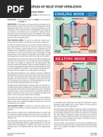 Cooling Mode: Principles of Heat Pump Operation