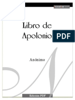 Anonimo - Libro de Apolonio