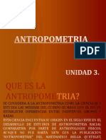 Unidad 3. Antropometria