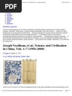 Download Joseph Needham Et Al Science and Civilisation in China Vols 17 19542008  Incunabula Ongs Hat by rudy_arnheim123 SN226577831 doc pdf