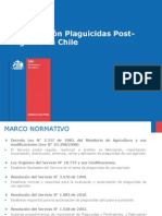 Fiscalización Plaguicidas Post-registro Chile