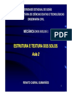 Aula 2.1 - Estrutura e Textura Dos Solos