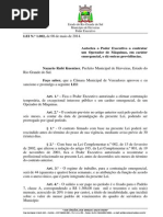 Projeto de Lei 034 - Lei 1002