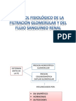 Control Fisiológico de La Filtración Glomerular y Del