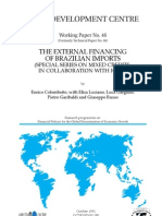 The External Financing of Brazilian Imports