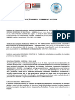 Convenção Coletiva de Trabalho 2012/2014 do Sindicato das Empresas de Distribuição das Entregas Rápidas de SP