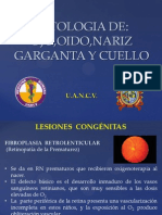 Patologia de Ojo, Oido, Nariz, Garganta y Cuello