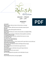 Relish Menu 5 2014