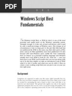 Windows Script Host Fundamentals