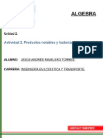 Factorización de polinomios y productos notables