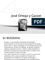 José Ortega y Gasset