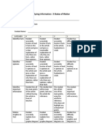 Rubric 2