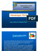 metodologia PACIE