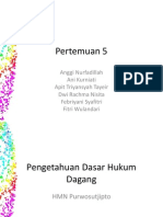 Kuliah Hukum Bisnis Ke 5