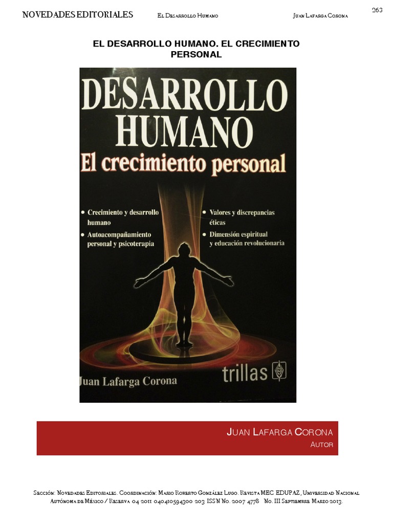 Reseña Libro Desarrollo Humano El Crecimiento Personal ...