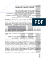 Evaluación vulnerabilidad sísmica edificios