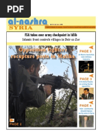 Opposition Fighters Recapture Posts in Maliha: FSA Takes Over Army Checkpoint in Idlib