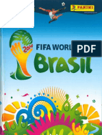 Panini Album Oficial Copa Mundial Brasil 2014 - JPR504