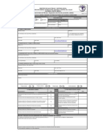 Formulario de Licencia Sanitaria Ministerio de Salud DRCA-004