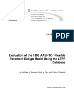 Evaluation of The 1993 AASHTO Flexible Pavemen