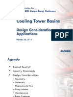 Cooling Tower Basins - Design Considerations & Applications