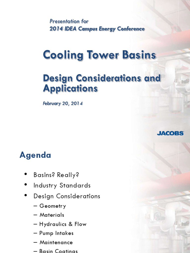 Cooling Tower Basins - Design Considerations & Applications | Concrete ...
